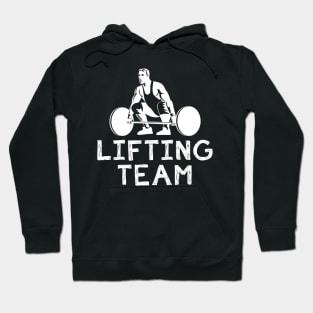 Lift & Laugh - Official Lifting Team Tee: Flexing Muscles, Flexing Humor! Hoodie